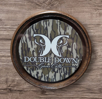 Bottomlands camo two sided pot call
